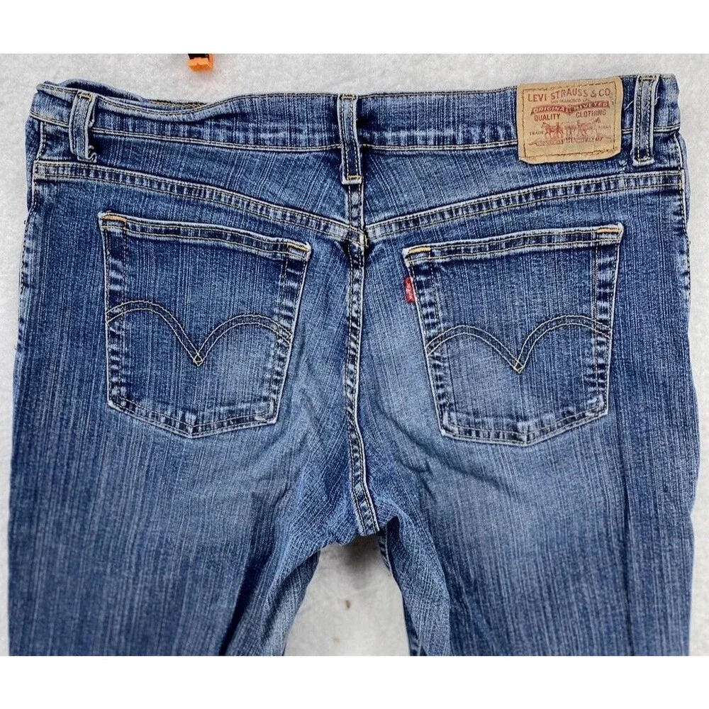 Levi's  550 Jeans Women Size 16 Boot Cut High Rise Relaxed Fit Denim Vintage - Picture 11 of 13